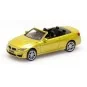 Minichamps 870027234 BMW M4 convertible 2015, metallic yellow Busch_870027234-Minichamps 870027234 BMW M4 convertible 2015, metallic yellow