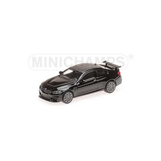 Busch_870027106-Minichamps 870027106 BMW M4 GTS 2016, noir métal / toit carbone