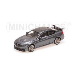 Minichamps 870027107 BMW M4 GTS 2016, noir métal / toit carbone / jantes orange Busch véhicule Busch_870027107 - 1