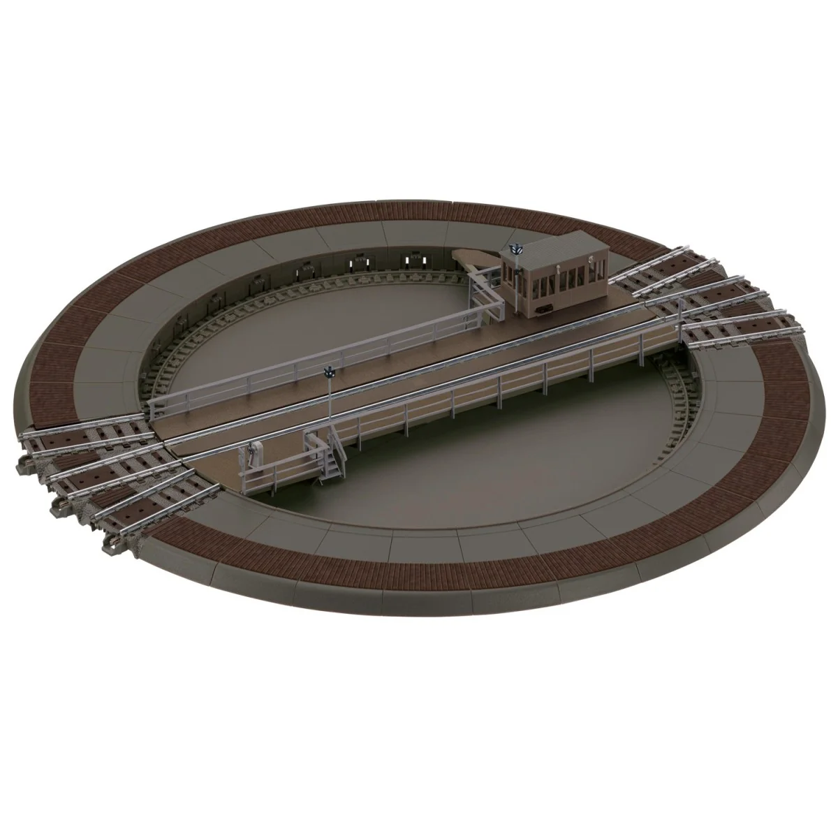 Marklin 74862 Motorized turntable for C track, sound, 3 rails - Mar...
