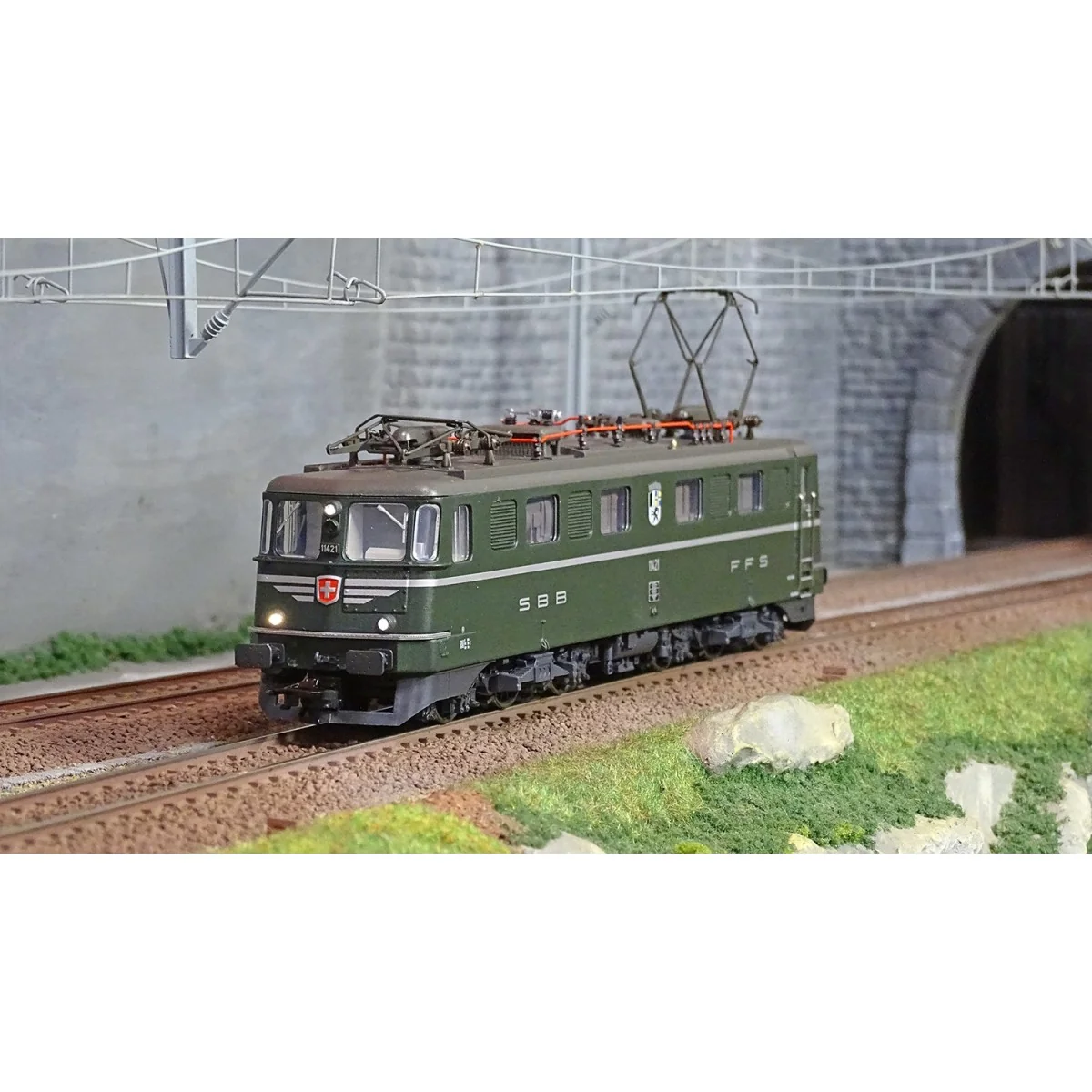 Trix 25666 Electric Locomotive Ae 6/6, SBB, digital sound - Trix_25666