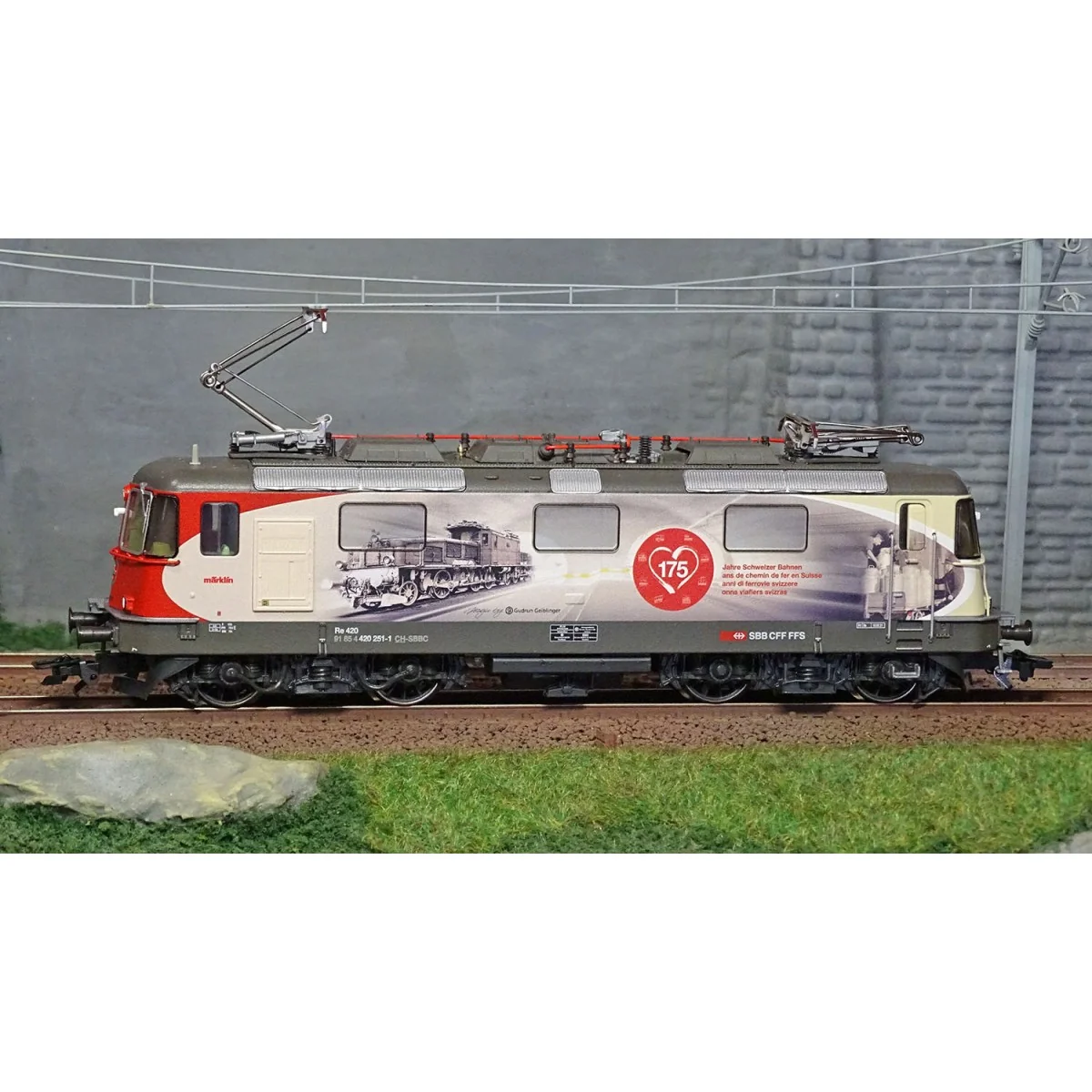 Trix 25875 Locomotive électrique Re 420, CFF, digitale sonore Trix Trix_25875 - 2