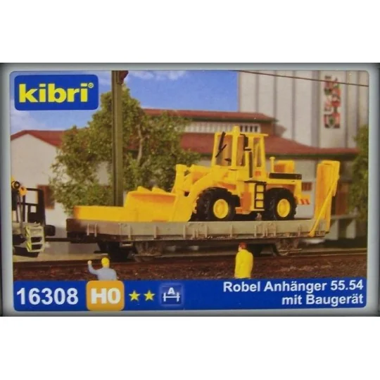Kibri_16308-Kibri 16308 Flatbed Wagon Loader - Kibri_16308