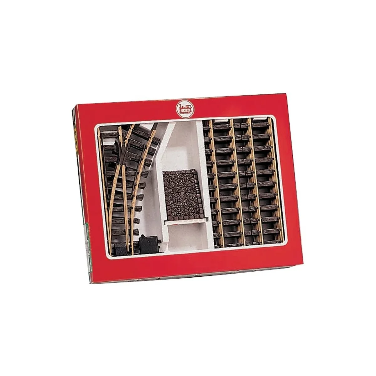 LGB 19901 Coffret de voies avec aiguillage et heurtoir LGB LGB_19901 - 3