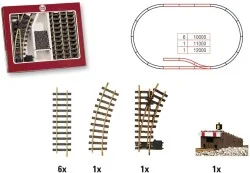 LGB 19901 Coffret de voies avec aiguillage et heurtoir LGB LGB_19901 - 1