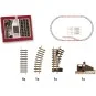 LGB 19901 Track Set with Turnout and Buffer LGB_19901-LGB 19901 Track Set with Turnout and Buffer