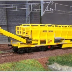 Kibri 16150 Plasser & Theurer MFS 100 wagon, ballast transport (ass...