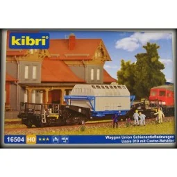 Kibri 16504 Heavy-duty transport wagon, with load - Kibri_16504