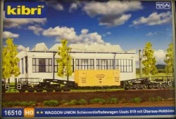 Kibri 16510 Wagon de transport de charge lourde, avec chargement Kibri Kibri_16510 - 1