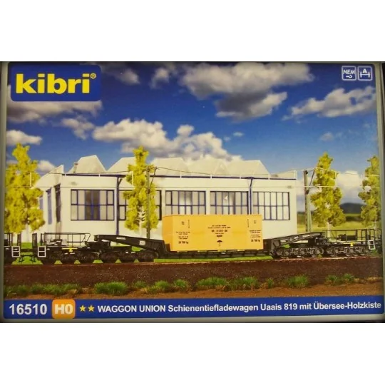 Kibri 16510 Heavy-duty transport wagon, with load - Kibri_16510 Kibri_16510-Kibri 16510 Heavy-duty transport wagon, with load - Kibri_16510