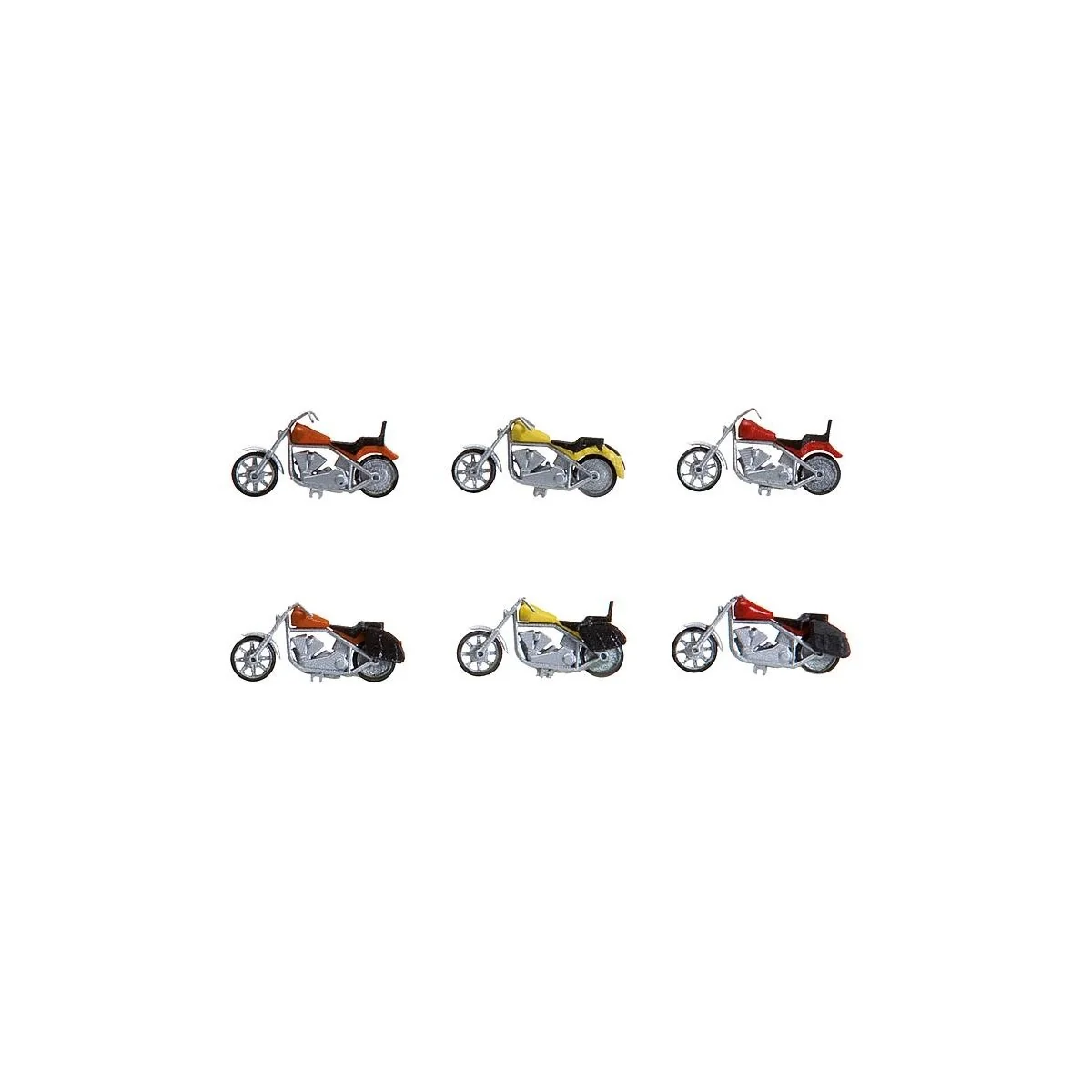 Faller 180603 Motos x6 pièces Faller Faller_180603 - 2 Faller 180603 Motos x6 pièces Faller Faller_180603 - 2