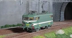 LS Models 10227 Locomotive électrique BB 9518, SNCF, vert, livrée Béziers, logo Beffara jaune, Avignon Ls models Lsm_10227 - 1
