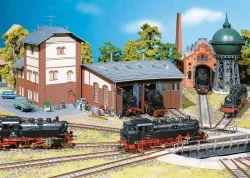 Faller 120176 Model Kit, Locomotive Roundhouse, 3 slots - Faller - ...