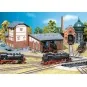 Faller_120176-Faller 120176 Model Kit, Locomotive Roundhouse, 3 slots - Faller_120176