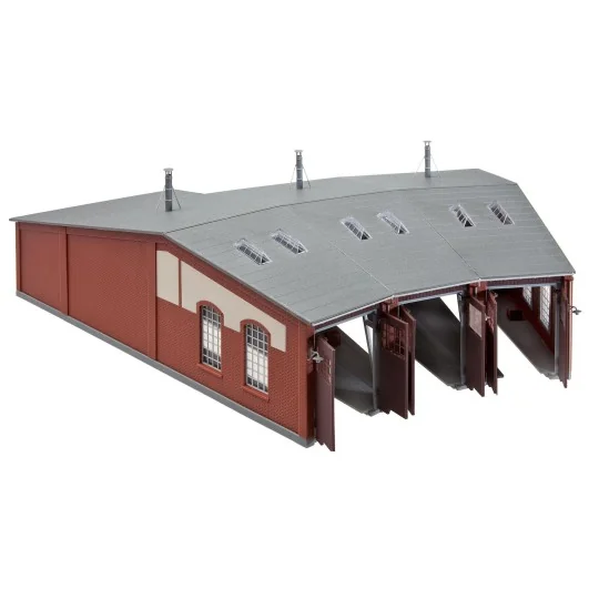 Faller 120176 Maquette, Rotonde pour locomotives, 3 emplacements Faller Faller_120176 - 2 Faller_120176-Faller 120176 Maquette, Rotonde pour locomotives, 3 emplacements