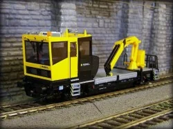 Viessmann 26100 Draisine diesel, Robel 54.22 avec grue, non motorisée Viessmann Vie_26100 - 1