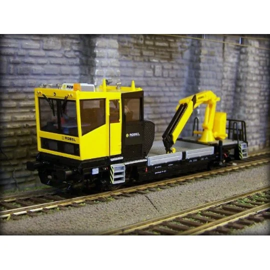 Viessmann 26100 Diesel railcar, Robel 54.22 with crane, unpowered -... Vie_26100-Viessmann 26100 Diesel railcar, Robel 54.22 with crane, unpowered - Vie_26100