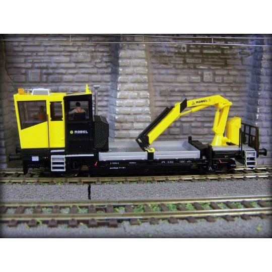 Viessmann 26100 Diesel railcar, Robel 54.22 with crane, unpowered -... Vie_26100-Viessmann 26100 Diesel railcar, Robel 54.22 with crane, unpowered - Vie_26100