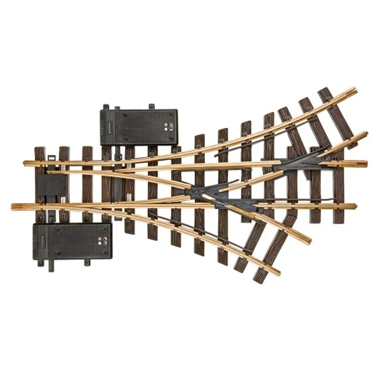 LGB_12360-LGB 12360 Triple electric turnout R1, 30°, 375mm