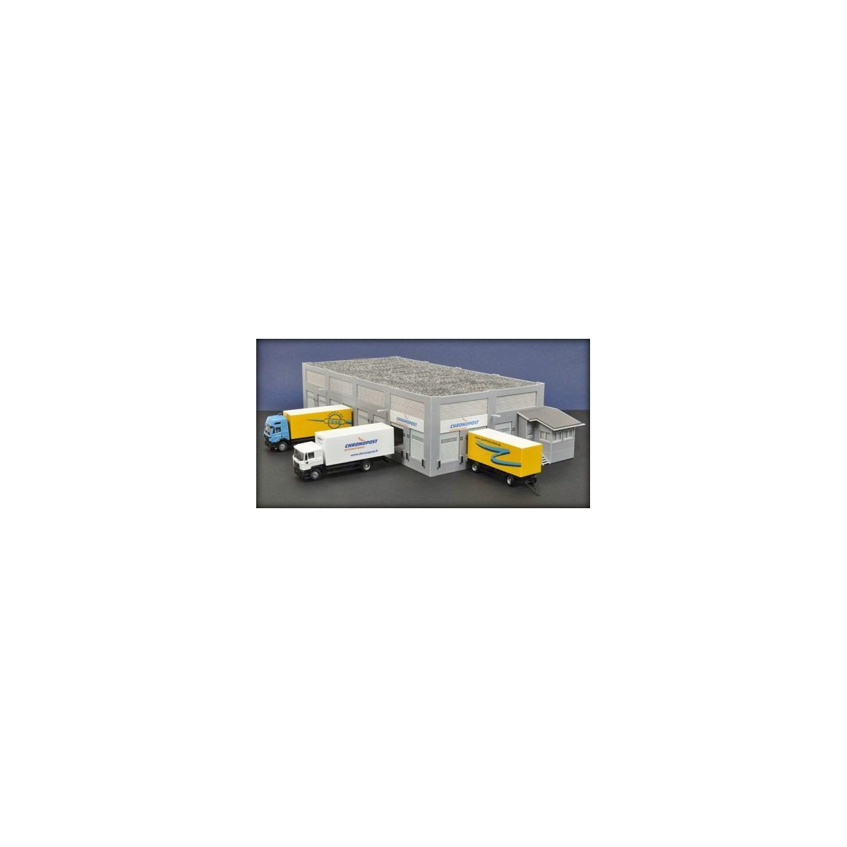Faller 190247 Model Kit, "Chronopost" Logistics Center - Faller - F... Faller 190247 Model Kit, "Chronopost" Logistics Center - Faller - F...