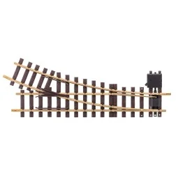 LGB 16040 Right-hand turnout R3, 22.5°, 440mm - LGB_16040