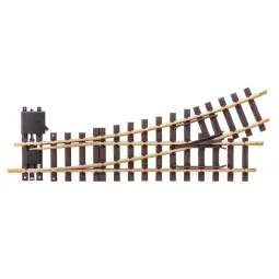 LGB 16140 Right-to-left turnout R3, 22.5°, 440mm - LGB_16140