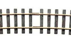 LGB 18000 Curved rail R5, 2320mm, 15°