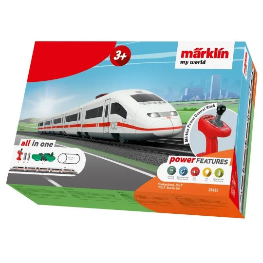 Marklin 29430 Coffret de départ ICE 3 - My World Marklin Marklin_29430 - 1 Marklin_29430-Marklin 29430 Coffret de départ ICE 3 - My World