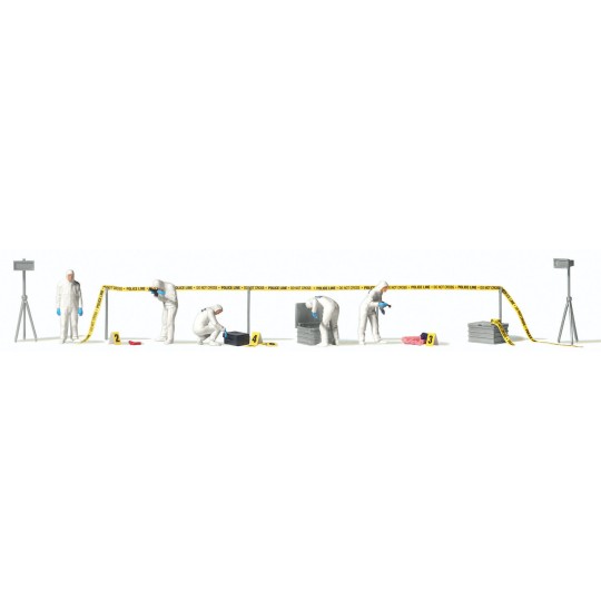 Preiser_10800-Preiser 10800 Characters, Forensic Science at the Crime Scene (us/gb)