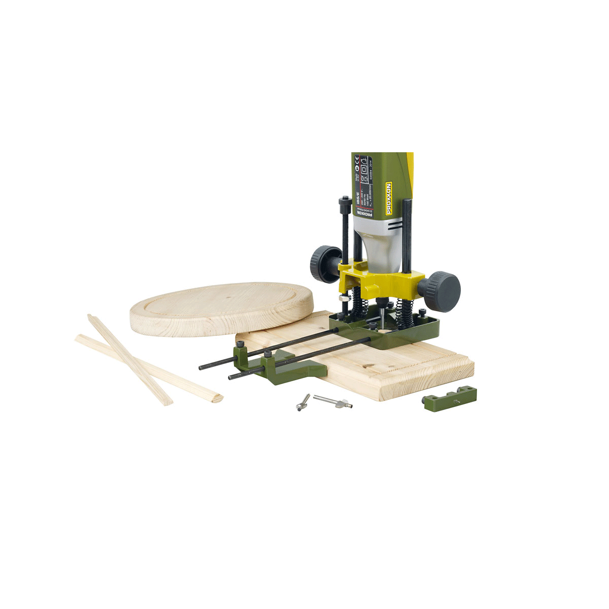 OFV - Router adapter, guide for Proxxon milling