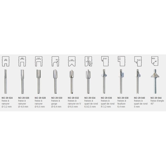PRX-28566-OFV - Router adapter, guide for Proxxon milling