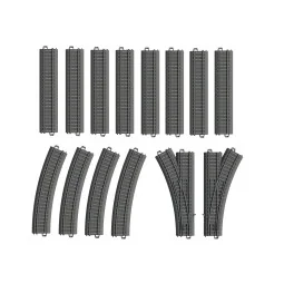 Marklin 23400 Additional Track Set for Plastic Track - My World - M...