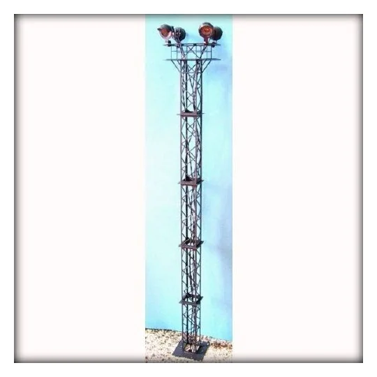 PYL-5-ELT-PYL-5-ELT / 5-element lighting pylon, for marshalling yard and depot, made of metal
