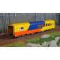 Lsm_40155-LS Models 40155 SR "Quality Space" Passenger Car, SNCF, Yellow/Blue/Orange