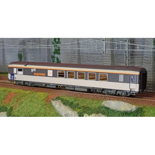 Lsm_40157-LS Models 40157 Voiture Corail, Grill Express, SNCF, 5ème régiment du génie, armée Française