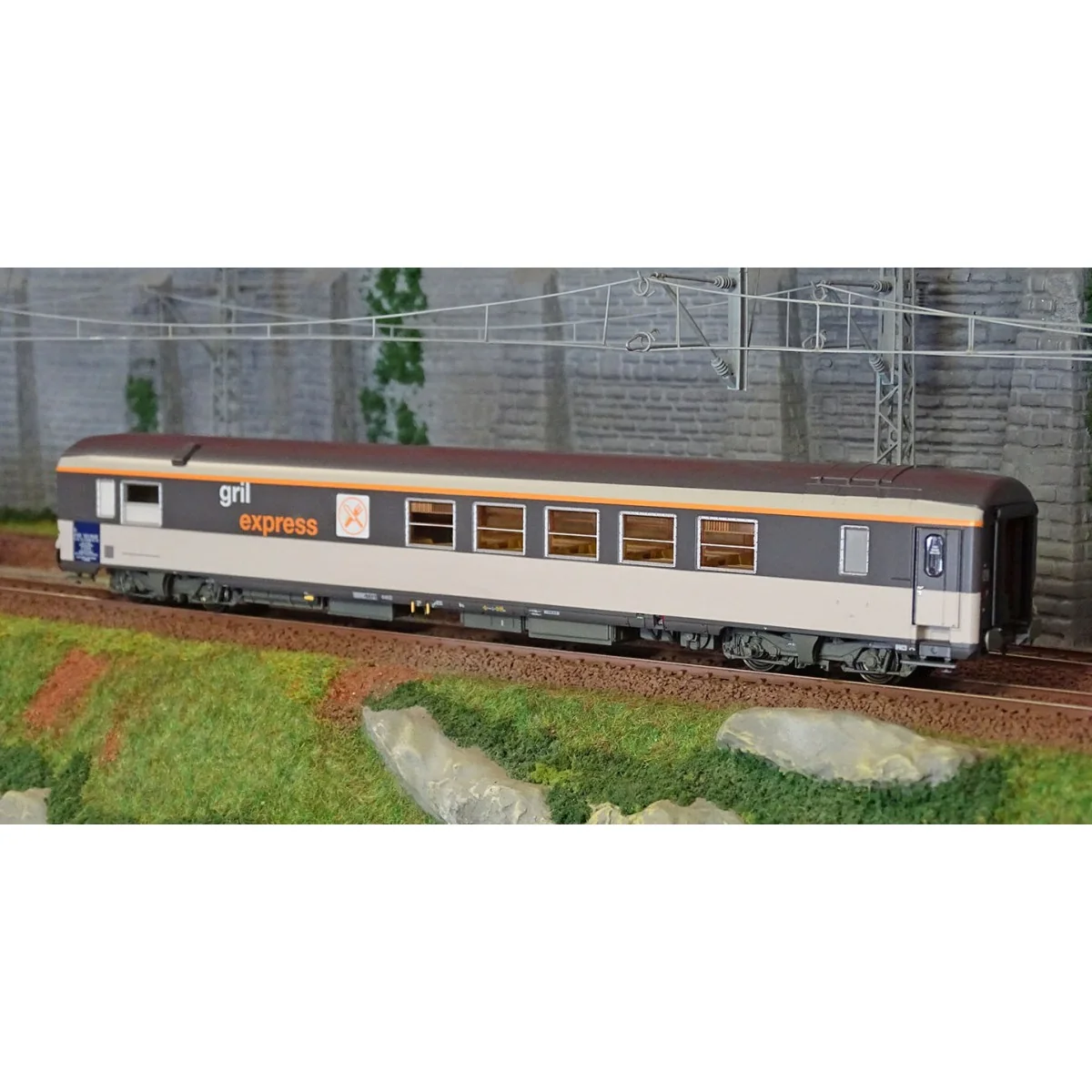 LS Models 40157 Voiture Corail, Grill Express, SNCF, 5ème régiment du génie, armée Française Ls models Lsm_40157 - 2
