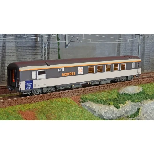 Lsm_40157-LS Models 40157 Corail Coach, Grill Express, SNCF, 5th Engineer Regiment, French Army