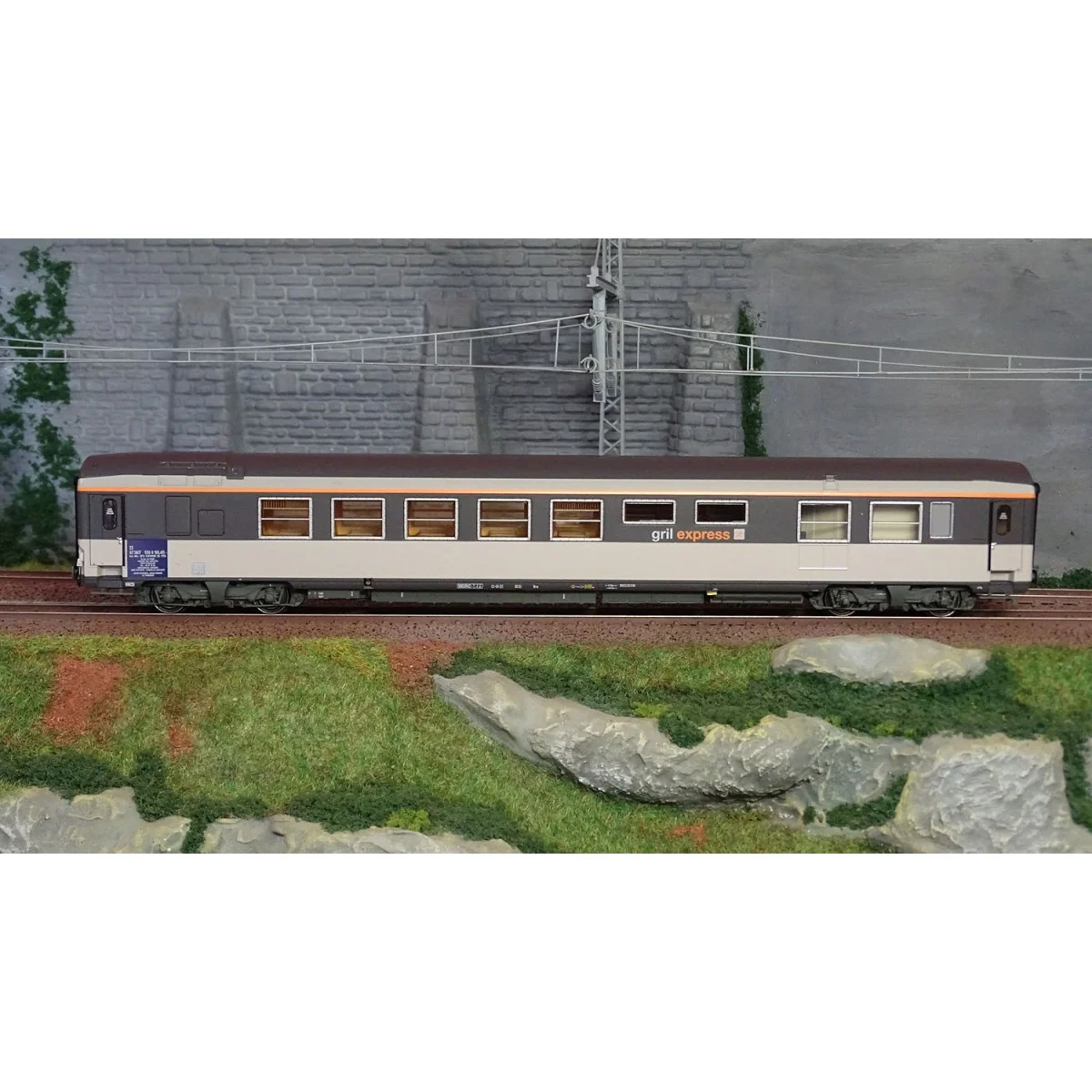 LS Models 40157 Voiture Corail, Grill Express, SNCF, 5ème régiment du génie, armée Française Ls models Lsm_40157 - 3