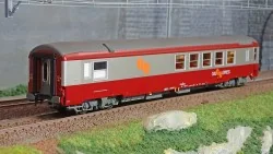 LS Models 40154 Voiture Grill Express, rouge / gris métal, SNCF, logo GE orange Ls models Lsm_40154 - 1
