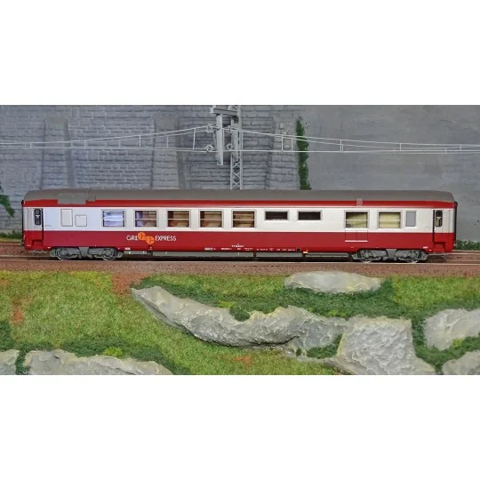 Lsm_40154-LS Models 40154 Voiture Grill Express, rouge / gris métal, SNCF, logo GE orange