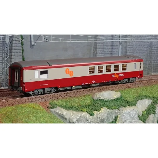 Lsm_40159-LS Models 40159 Voiture Grill Express, rouge / gris béton, SNCF, logo GE orange