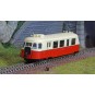 VM-008-Ree Modeles VM008 Autorail Billard A80 D des CFDT N°511, Rouge/Crème, 1 Phare