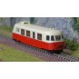 VM-008-Ree Modeles VM008 Autorail Billard A80 D des CFDT N°511, Rouge/Crème, 1 Phare