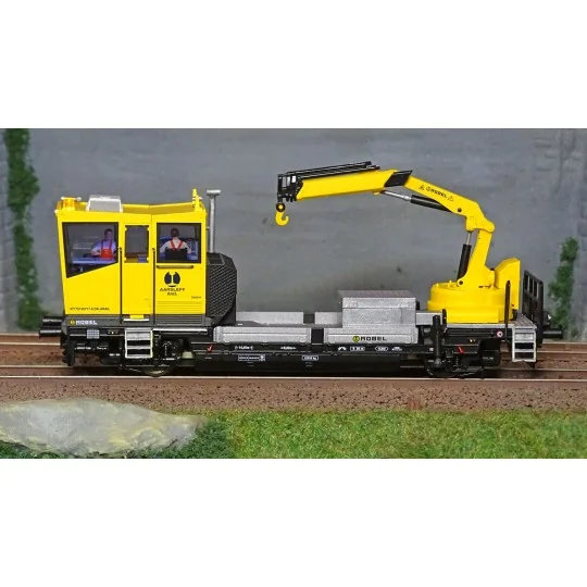 Vie_2629-Viessmann 2629 diesel railcar, Robel 54.22, Aarsleff, with motorized crane, digital sound system