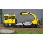 Vie_2629-Viessmann 2629 diesel railcar, Robel 54.22, Aarsleff, with motorized crane, digital sound system
