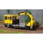 Vie_2629-Viessmann 2629 diesel railcar, Robel 54.22, Aarsleff, with motorized crane, digital sound system