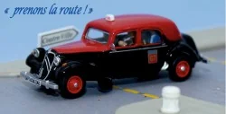 SAI 1603 Citroën Traction 11B 1952 Taxi G7 avec 1 conducteur et 2 passagers Sai Sai_1603 - 1