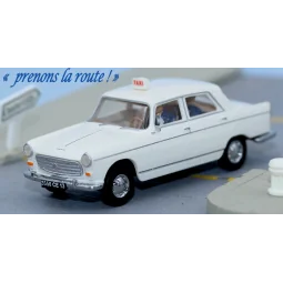 SAI 1630 Peugeot 404 blanche taxi, avec conducteur et 1 passager Sai Sai_1630 - 1