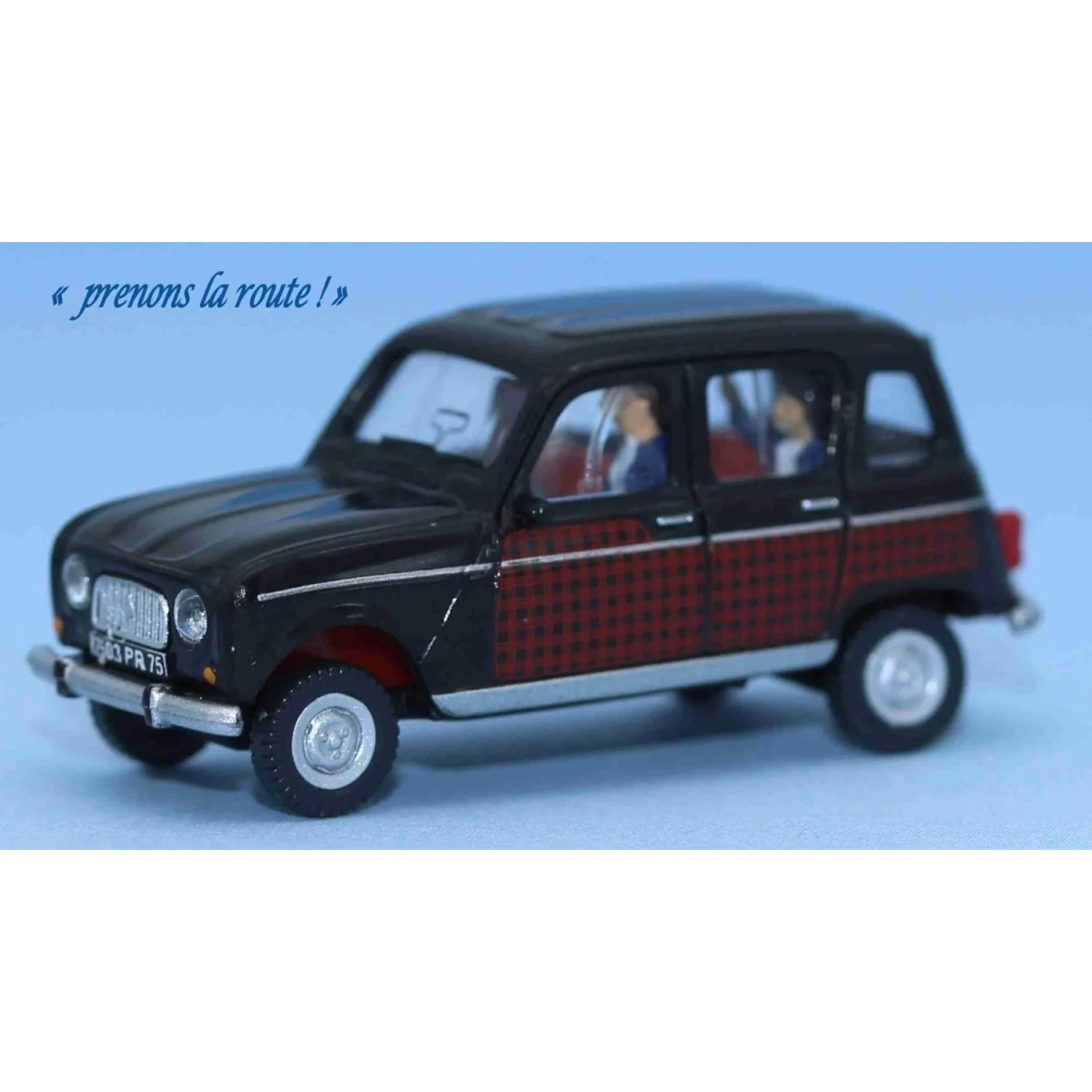 SAI 1640 Renault 4L Parisienne avec une conductrice et un enfant Sai Sai_1640 - 1