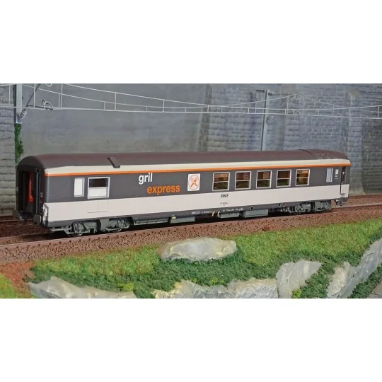 LS Models 40156.1 Corail Coach, Grill Express, Framed Logo, SNCF, P... Lsm_40156.1-LS Models 40156.1 Corail Coach, Grill Express, Framed Logo, SNCF, PIRATA Special Series